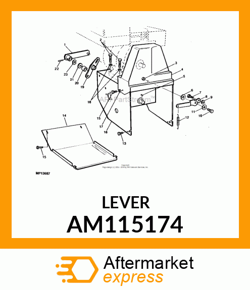 Lever AM115174