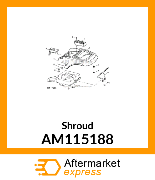 Shroud AM115188