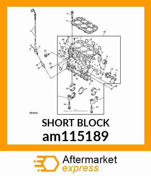 SHORT BLOCK am115189