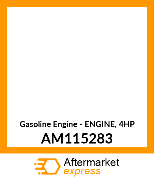 Gasoline Engine - ENGINE, 4HP AM115283
