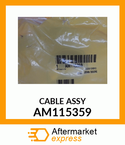 CABLE, POSITIVE BATTERY AM115359