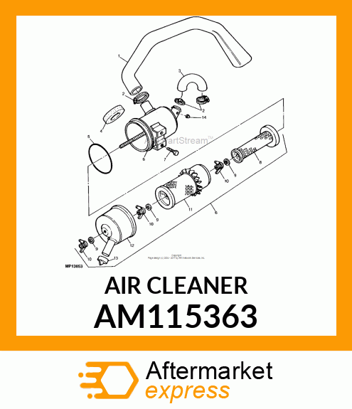 Air Cleaner AM115363