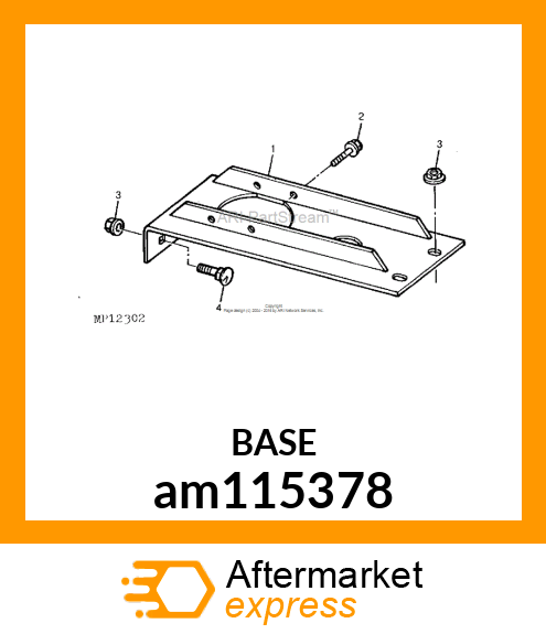 BASE, WLD GEARBOX 60 (AM115378 PT) am115378