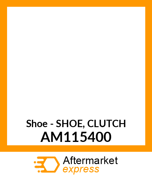 Shoe - SHOE, CLUTCH AM115400