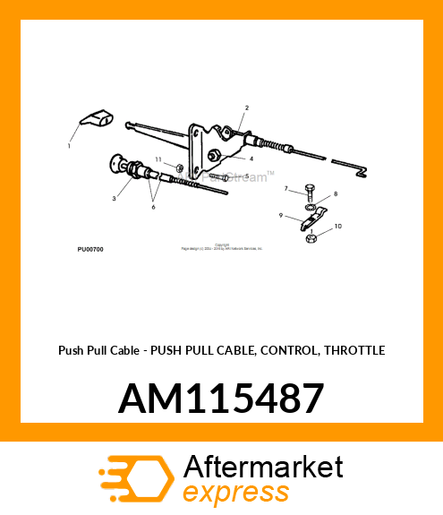 Push Pull Cable AM115487