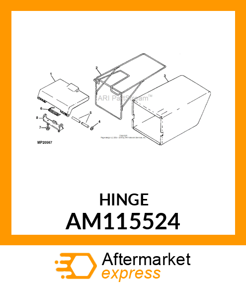 Hinge AM115524