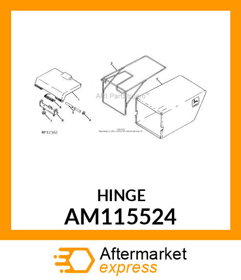 Hinge AM115524