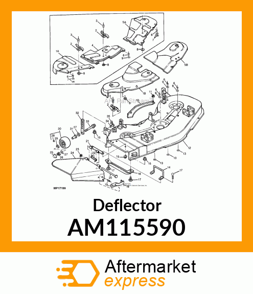 Deflector AM115590