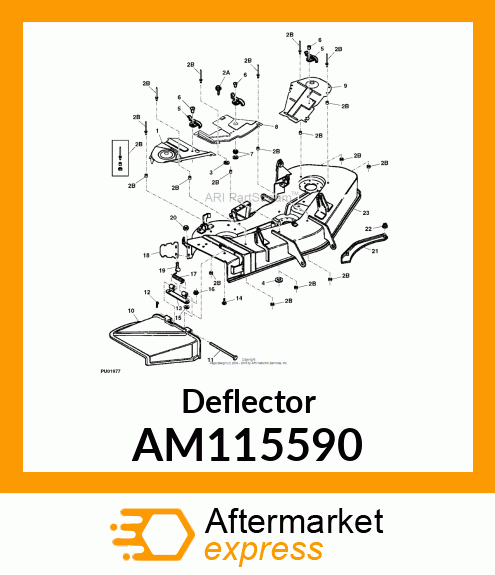 Deflector AM115590