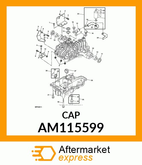 CAP, CAP, OIL RESERVOIR AM115599