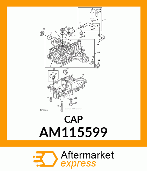 CAP, CAP, OIL RESERVOIR AM115599