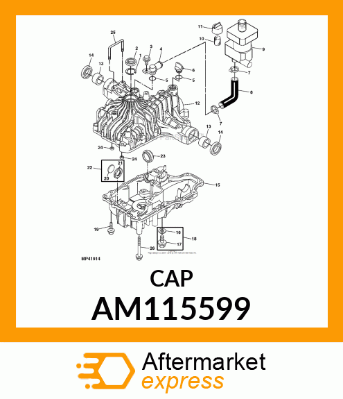 CAP, CAP, OIL RESERVOIR AM115599