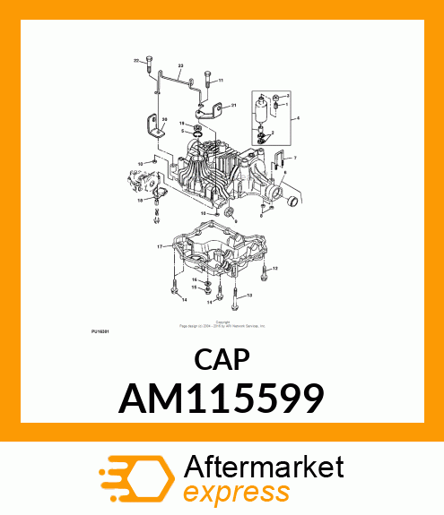 CAP, CAP, OIL RESERVOIR AM115599