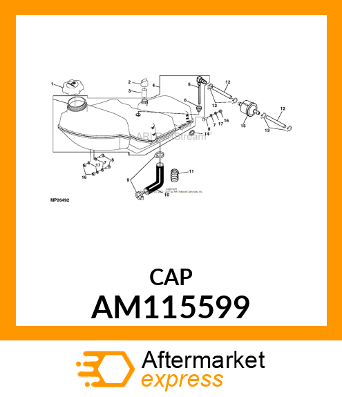 CAP, CAP, OIL RESERVOIR AM115599