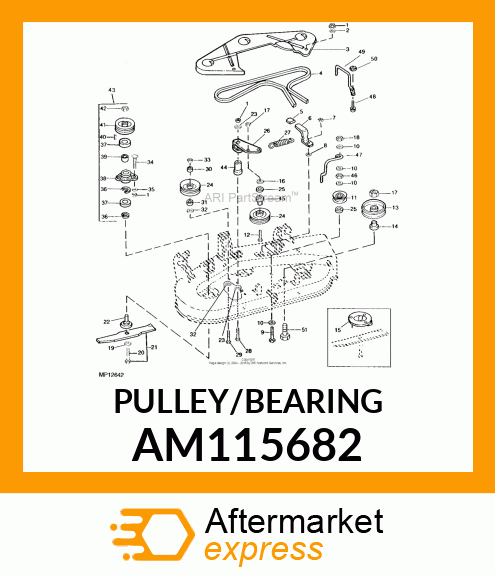 SHEAVE, WELDED V AM115682