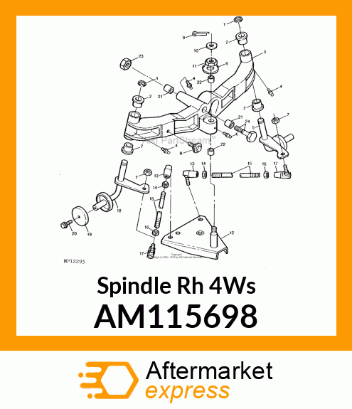 Spindle Rh 4Ws AM115698