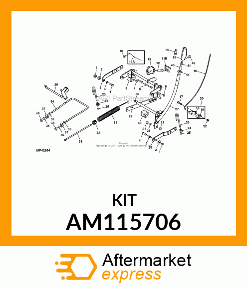 Latch Kit AM115706