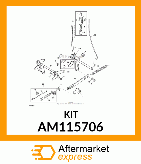 Latch Kit AM115706