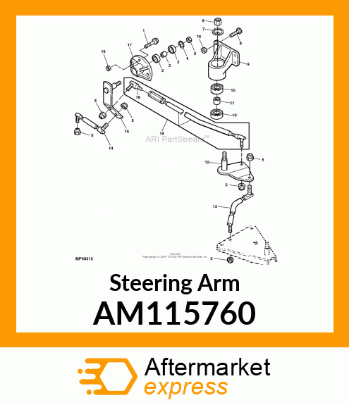 Steering Arm AM115760