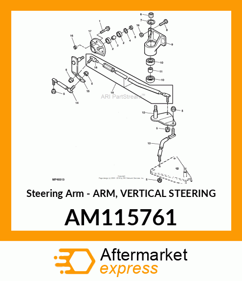 Steering Arm AM115761