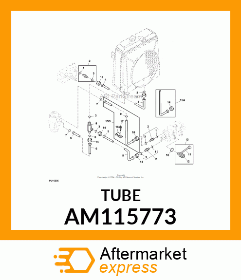 Tube - TUBE, O.C. TO HYDRO AM115773