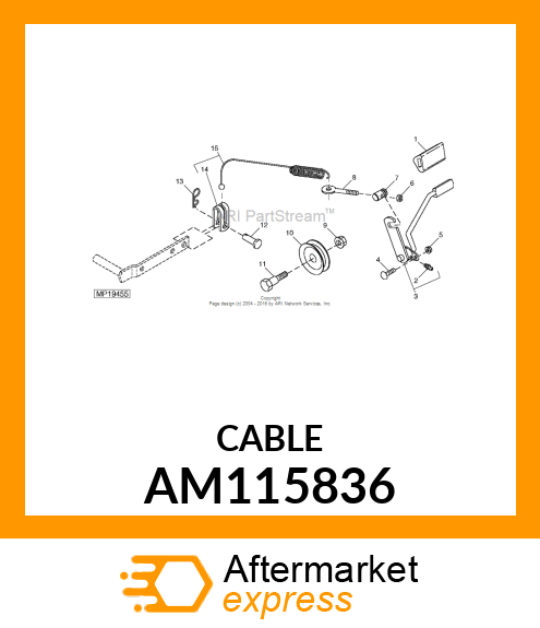 DIFFLOC CABLE AM115836