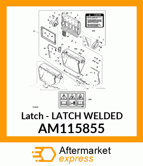 Latch AM115855