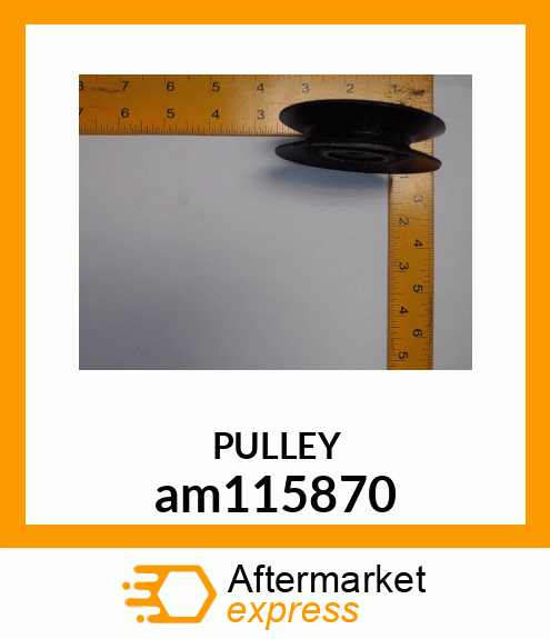 PULLEY, SHEAVE ASSY,TRACTION DRIVE am115870