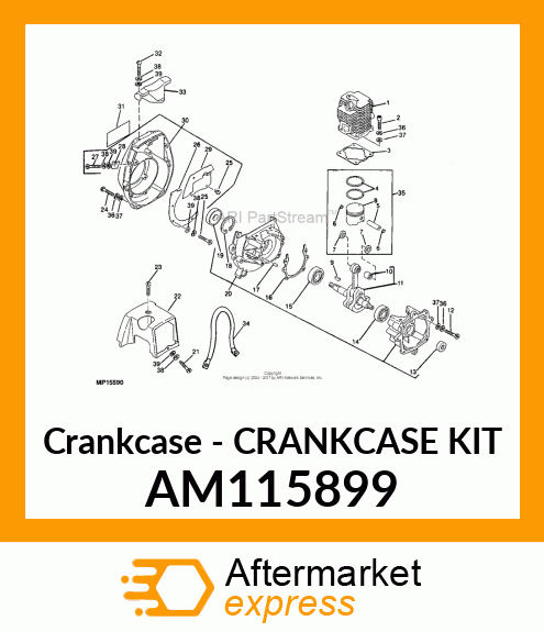 Crankcase AM115899