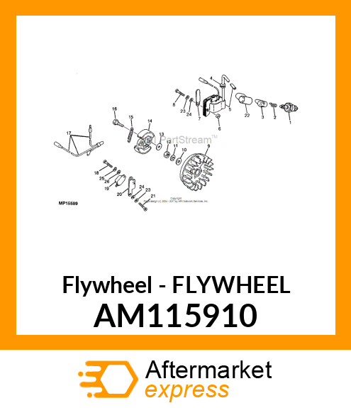 Flywheel AM115910