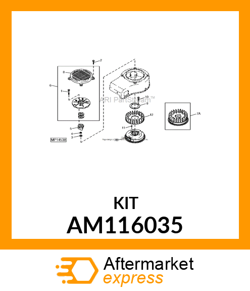 Screen Kit - KIT, SCREEN AM116035