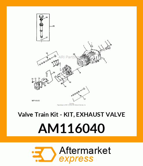 Valve Train Kit AM116040
