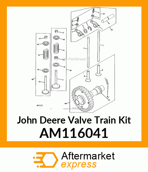 Valve Train Kit AM116041