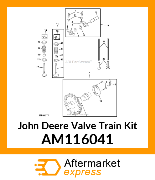 Valve Train Kit AM116041