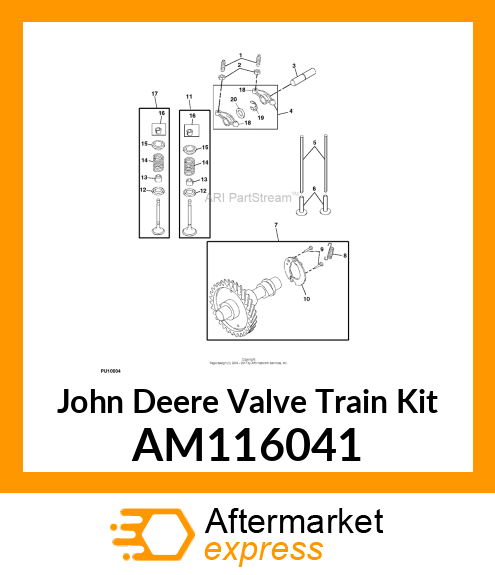 Valve Train Kit AM116041