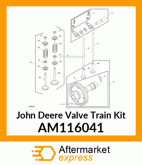 Valve Train Kit AM116041