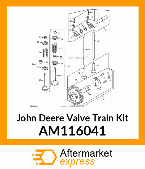 Valve Train Kit AM116041