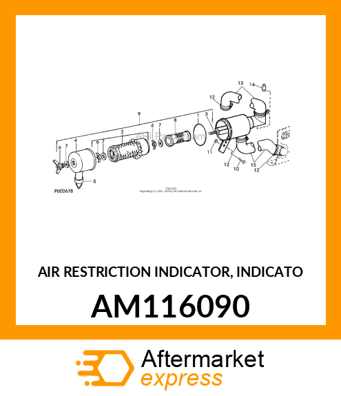 AIR RESTRICTION INDICATOR, INDICATO AM116090
