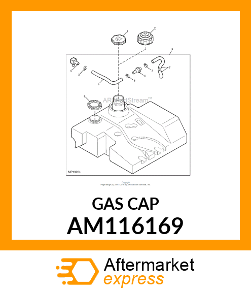 FILLER CAP AM116169