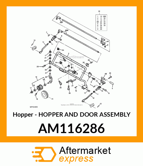 Hopper AM116286