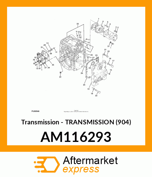 Transmission - TRANSMISSION (904) AM116293