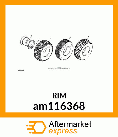 WHEEL, 9X10, YELLOW am116368