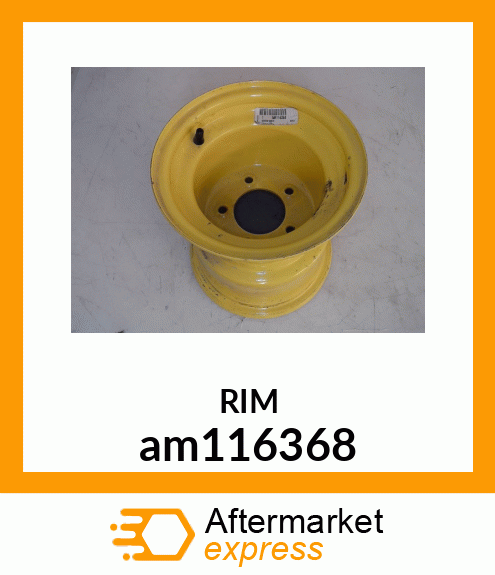 WHEEL, 9X10, YELLOW am116368