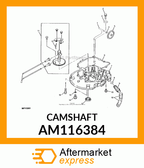 Camshaft AM116384