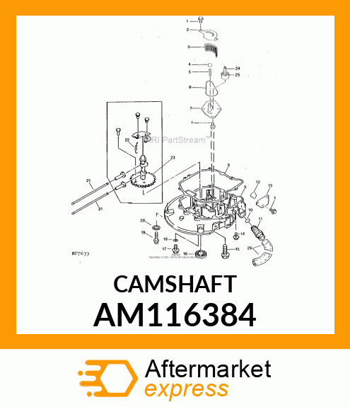 Camshaft AM116384