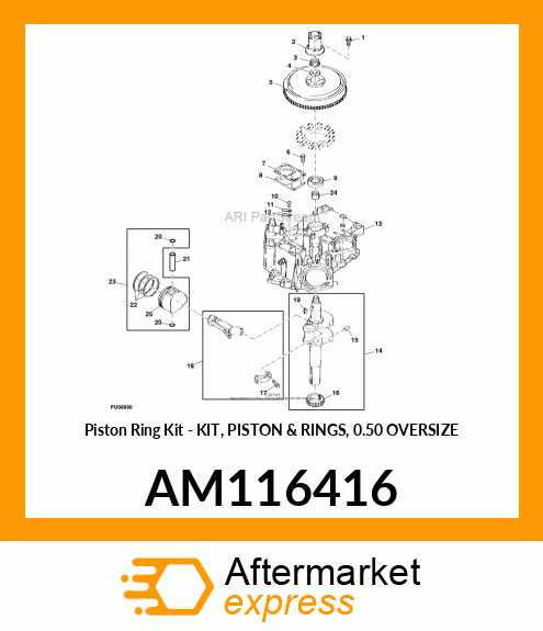 Piston Ring Kit AM116416