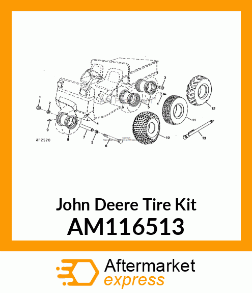 Tire Kit AM116513