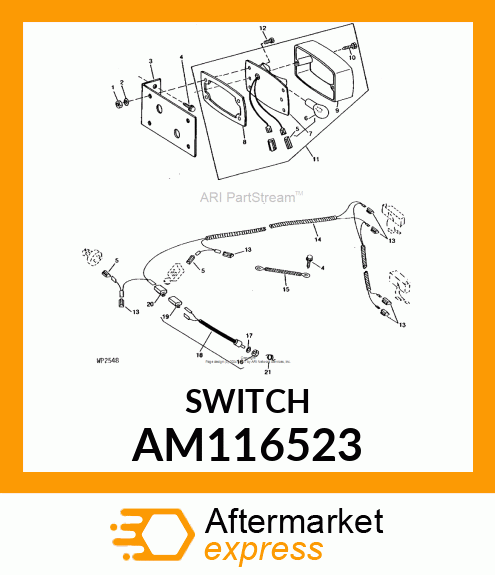 SWITCH (STOP) AM116523