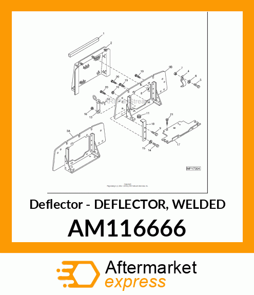 Deflector AM116666