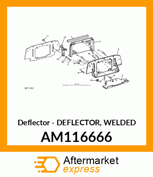 Deflector AM116666